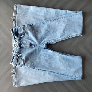 Zara High Rise Boot Cut Jeans